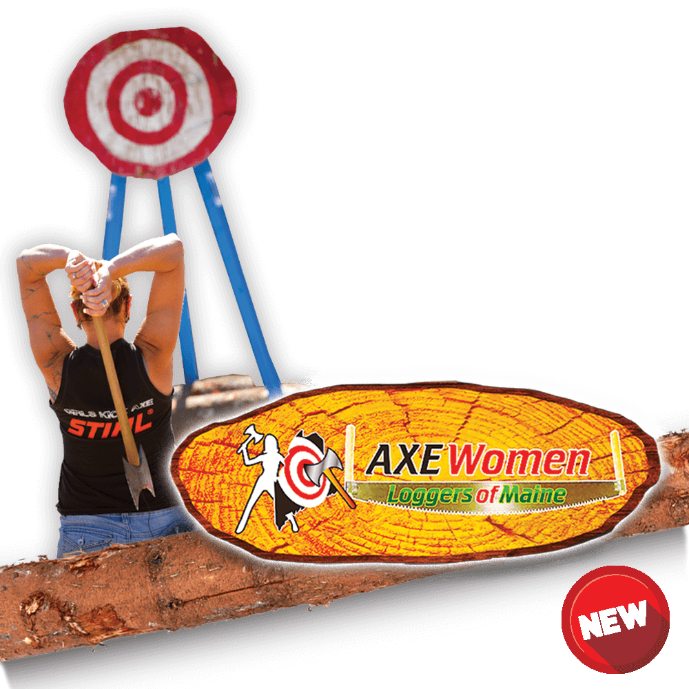 Axe women loggers of maine